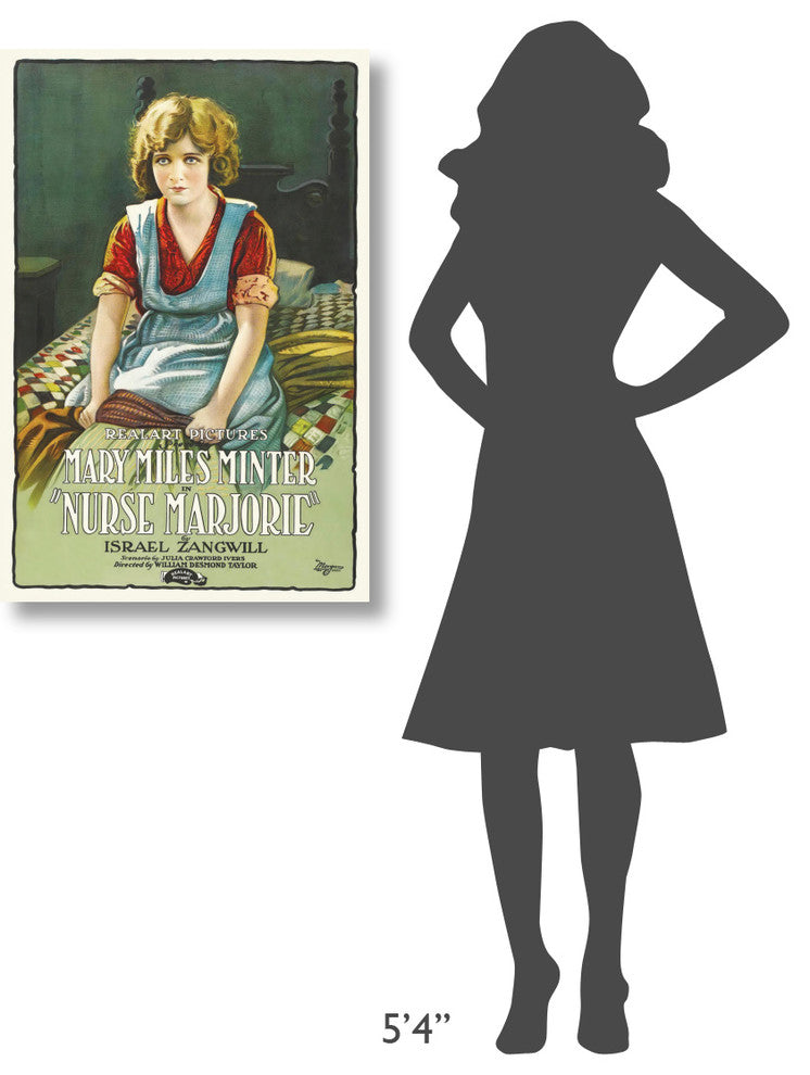 "nurse-marjorie-1920" Stretched Canvas Giclee by Hollywood Photo Archive, 24x36"