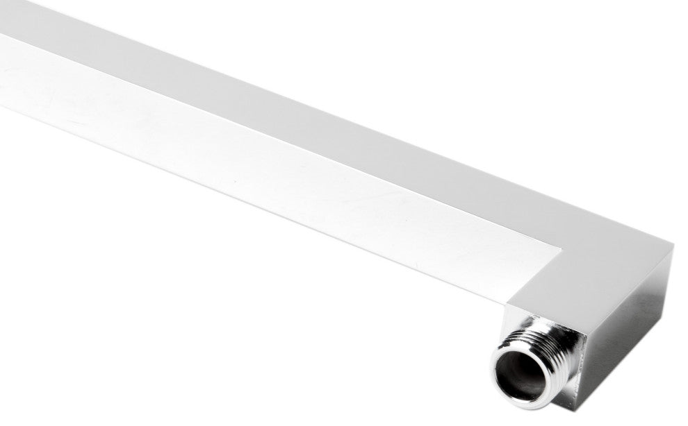 ALFI brand ABSA16S-PC Polished Chrome 16" Square Wall Shower Arm