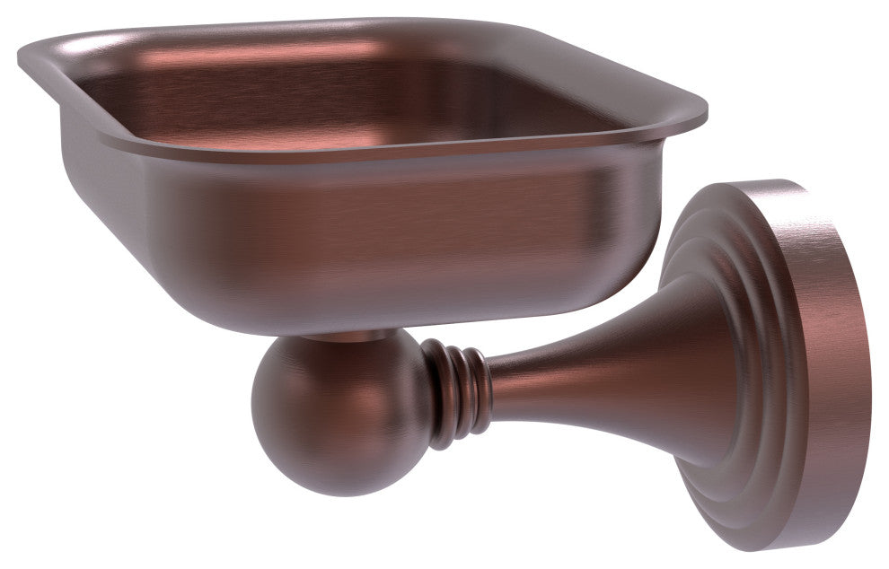 Sag Harbor Wall-Mount Soap Dish, Antique Copper