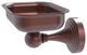 Sag Harbor Wall-Mount Soap Dish, Antique Copper
