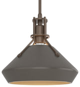 Henry with Chamfer Pendant, Bronze, Dark Smoke Accents