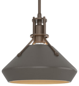 Henry with Chamfer Pendant, Bronze, Dark Smoke Accents
