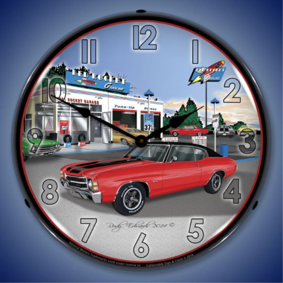 GMRE1408547 1971 SS Chevelle Clock