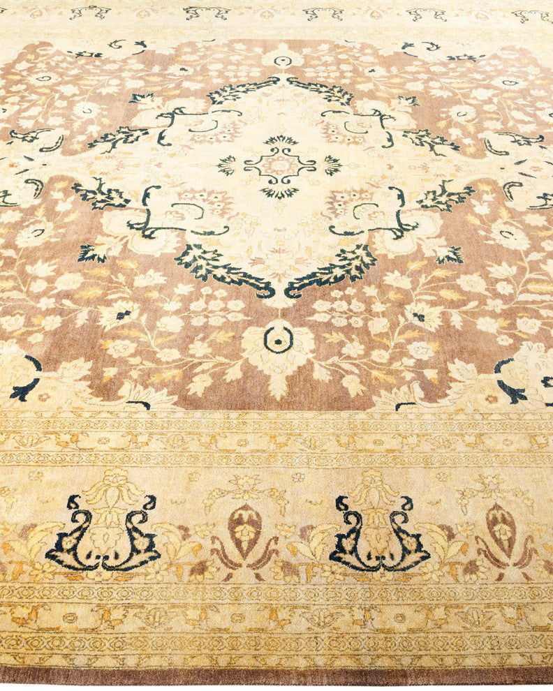 MOGUL, Hand Knotted Area Rug 11' 10" X 9' 1"