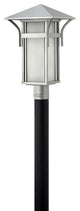 Hinkley Harbor Medium Post Top Or Pier Mount Lantern, Titanium