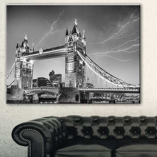 "Majesty of Tower Bridge London" Canvas Print