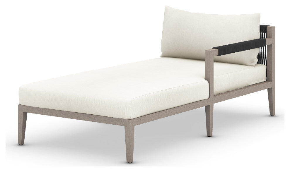 Sherwood Outdoor Raf Chaise Pc-Grey/Ivr
