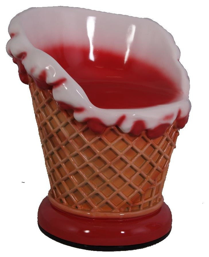 Red Icecream Sundae Chair