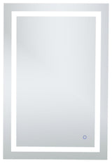 Elegant Decor Helios 27In X 40In Hardwired LED Mirror