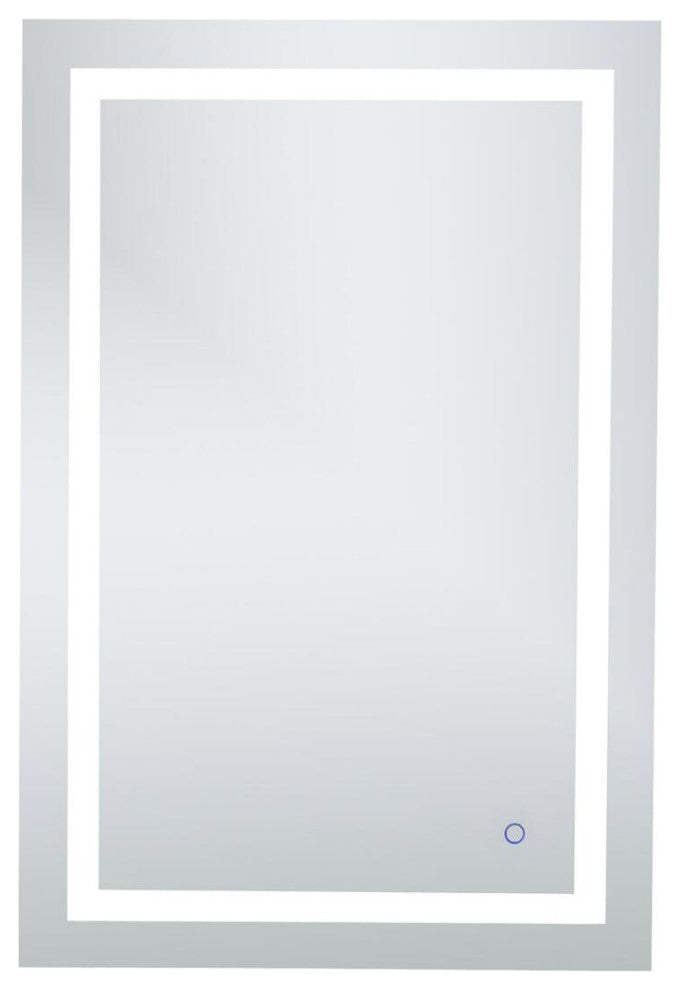 Elegant Decor Helios 27In X 40In Hardwired LED Mirror
