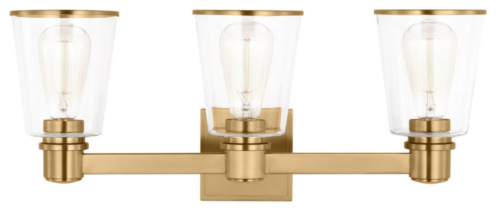 Visual Comfort Studio Alessa Three Light Bath Vanity