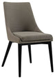 Viscount Fabric Dining Chair, Granite