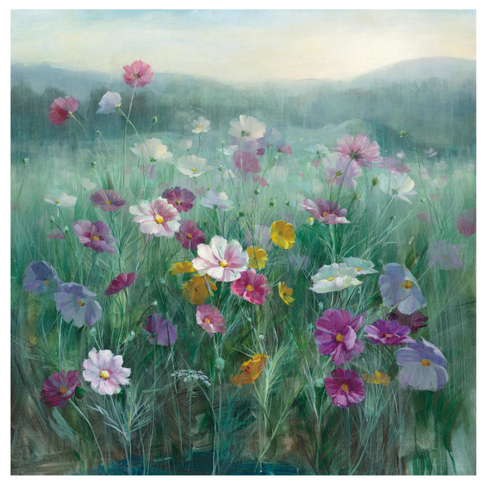 "Cosmos at Dawn" Digital Paper Print by Danhui Nai, 32"x32"