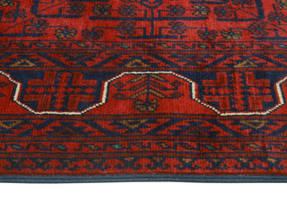 Khamyab Raya Red/Navy Runner, 2'6x19'7