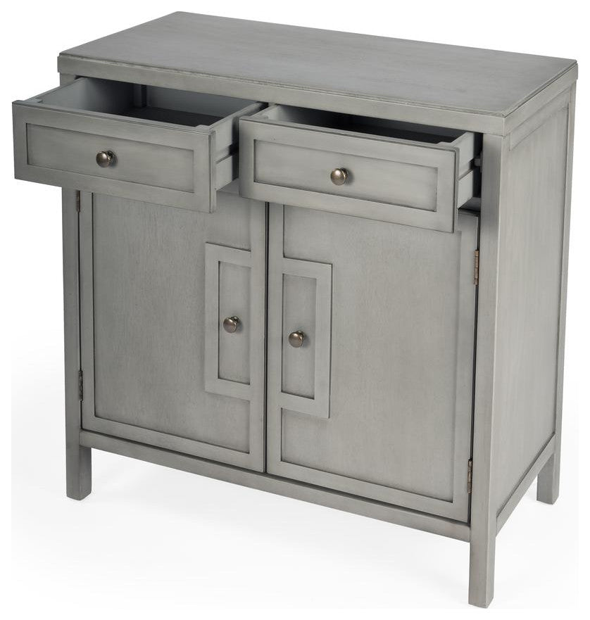 Butler Imperial Gray Console Cabinet