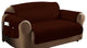 Classic Quilted Furniture Protector Slipcover, Loveseat, Brown
