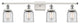 Innovations 916-4W-WPC-G52-LED 4-Light Vanity Light, White, Polished Chrome