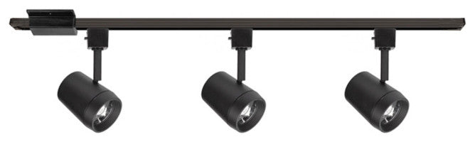LED 7011 Oculux Track Head With Beam Adjustment, Black for H Track