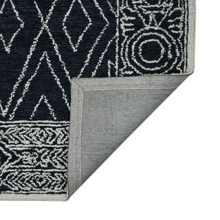 Berlin Suney Area Rug, Charcoal, 8' x 10', Geometric