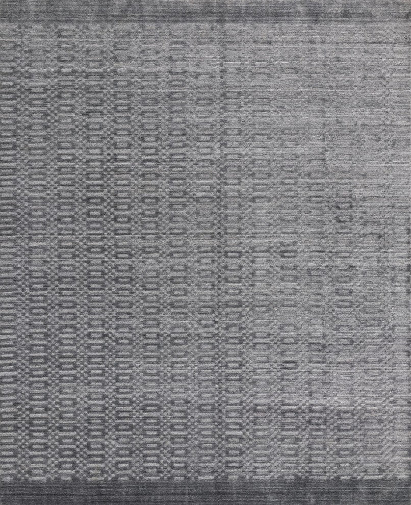 Lennon Rug, Steel, 2'x3'