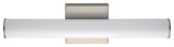 Maxim 52100 Rail 18" Tubular LED Bath Bar - Compliant - Satin Nickel