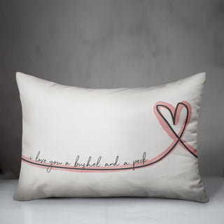A Bushel and a Peck 14x20 Spun Poly Pillow