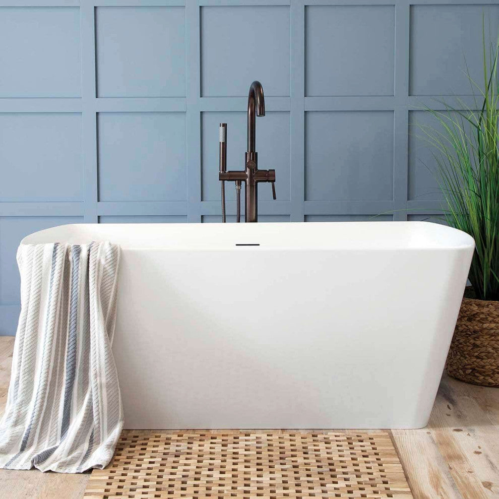 Camille 59 Inch Freestanding Double Ended Tub