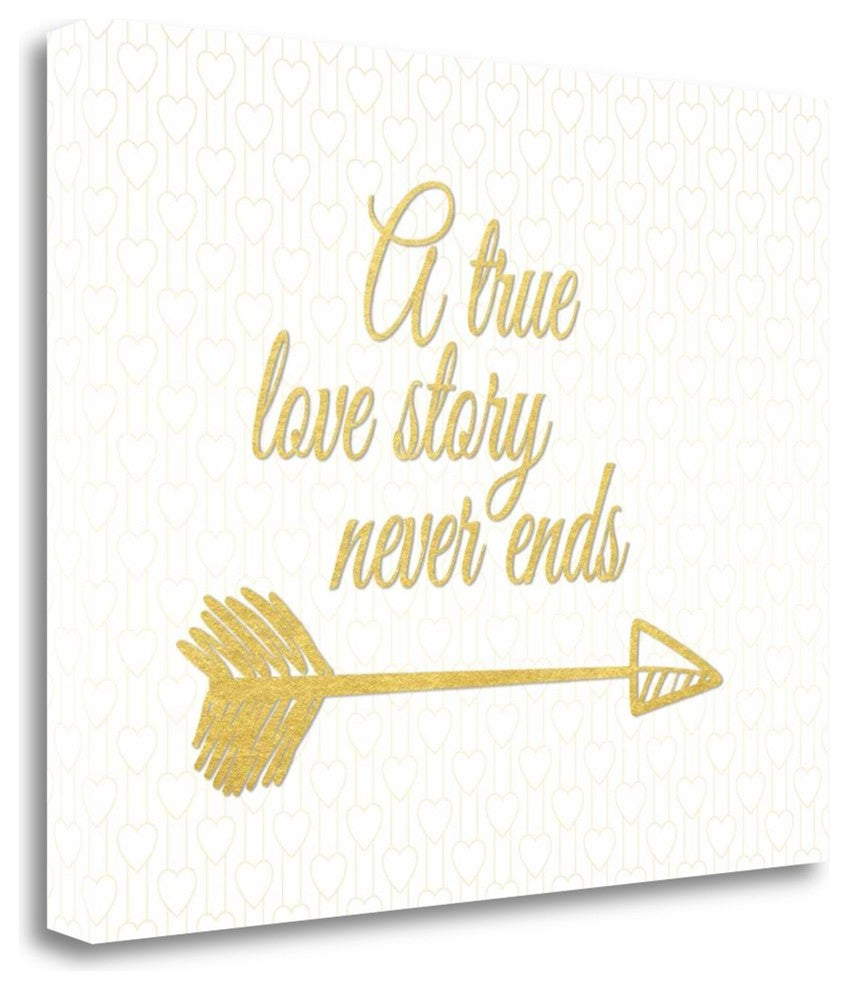 "A True Love Story" By Tara Moss, Giclee Print on Gallery Wrap Canvas