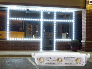 Storefront Super Bright Samsung Chip LED Light K2835 Series Modules, 25'