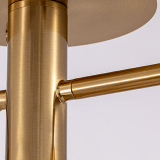 Splay 4 Light Ceiling Light Brass