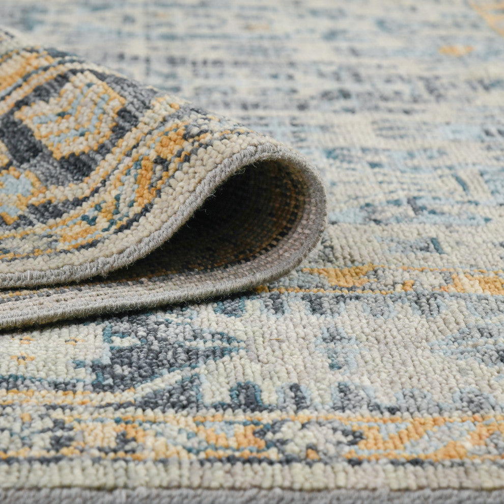 Willow Ollie Area Rug, Beige, 2' x 3', Tribal