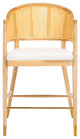 Safavieh Couture Rogue Rattan Barstool, Natural