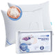 Continental Bedding - 550 Fill Power Down Pillow, Standard (Set of 2), Soft