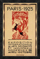 "Paris-1925" Framed Canvas Giclee by Robert Bonfils, 17"x24"