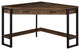 Computer Desk, Storage Drawers, 42"L, Work, Laptop, Metal, Brown, Black
