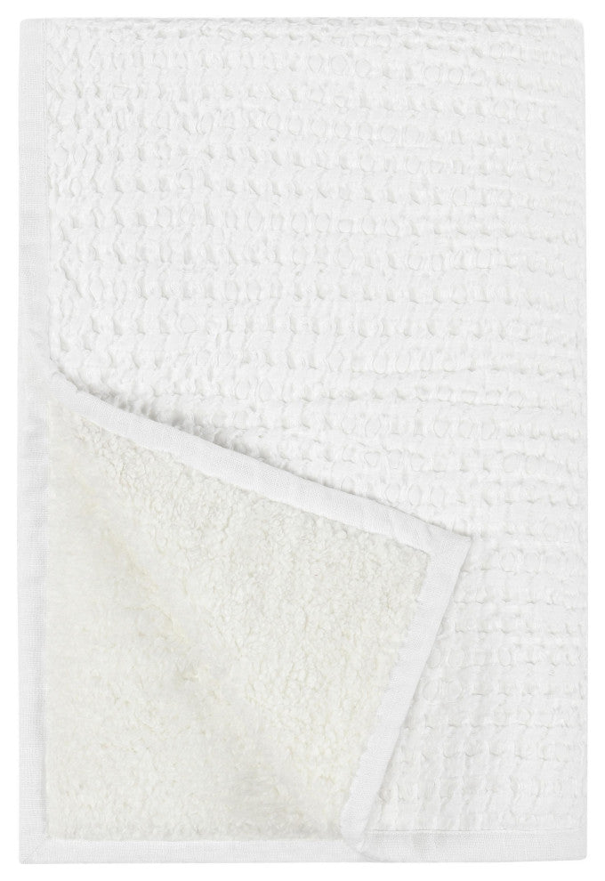 Colmar Belgian Linen Blend Throw, White