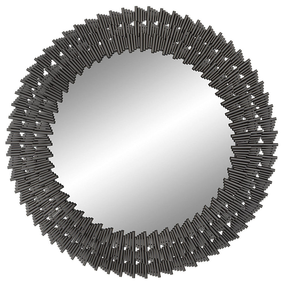 Uttermost Illusion Modern Round Mirror
