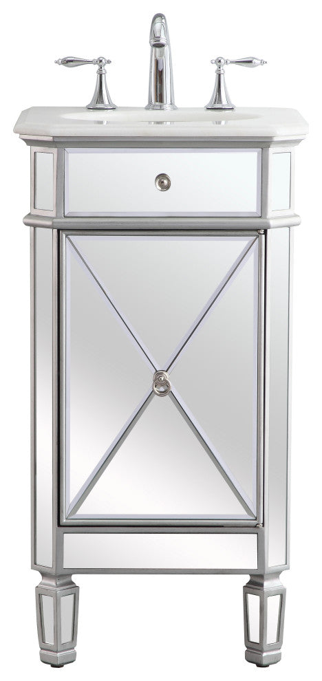 19" Single Bathroom Vanity Set