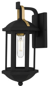 Quoizel CFD8406 Crestfield 15" Tall Outdoor Wall Sconce - Matte Black