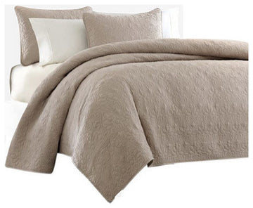 Madison Park Quilted Coverlet Mini Set, Full/Queen