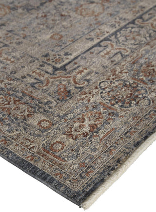 Weave & Wander Gilford Blue 7'10"x9'10" Power Loomed Area Rug
