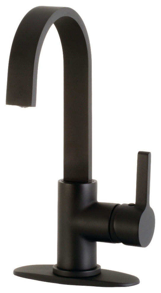LS8610CTL Continental One-Handle 1-Hole Deck Mounted Bar Faucet, Matte Black