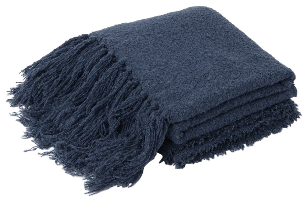 Plush Touch Fringe Throw