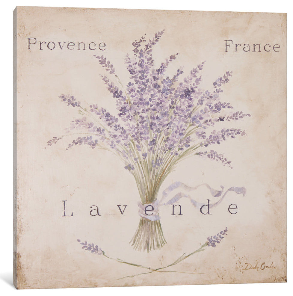 "Lavende Panel" by Debi Coules, Canvas Print, 26"x26"