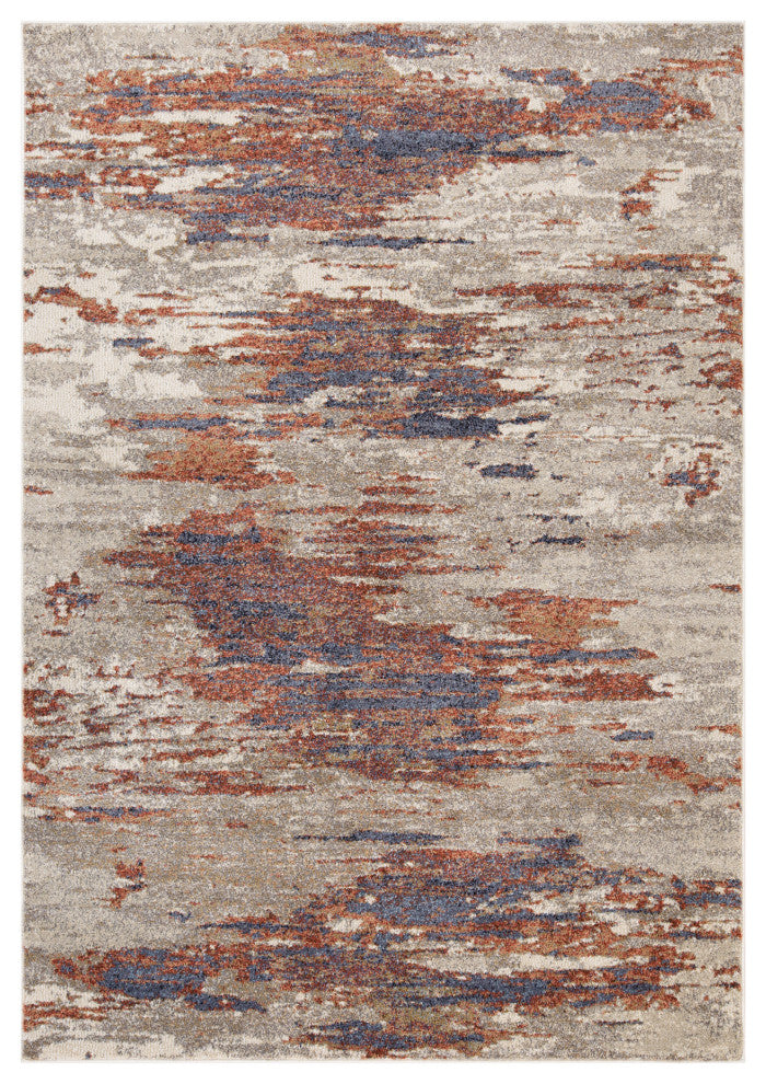 Jordan Delia Area Rug, Beige, 7'10" x 10'2", Abstract