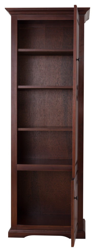 Single Kitchen Pantry Cabinet, Persimmon Red