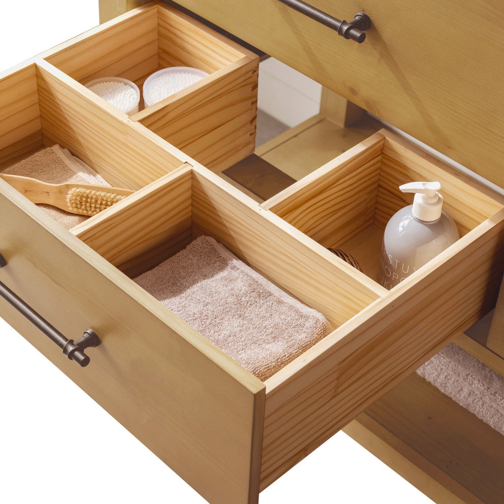 Windwood 54" Bathroom Vanity, Tan
