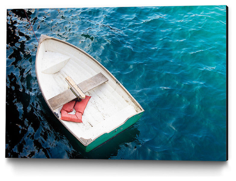 "Rowboat I" Museum Mounted Canvas Print, 24"x18"