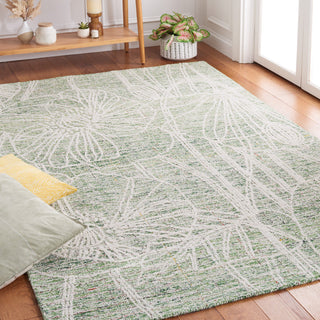 Safavieh Metro Collection MET875Y Rug, Green/Ivory, 8' x 10'