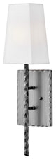 Hinkley Tress Large Single Light Sconce, Burnished Nickel